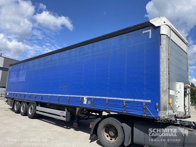 Semi-reboque aberto com lona Schmitz Cargobull Semitrailer Curtainsider Standard