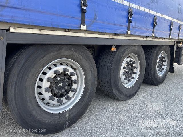 Semi-reboque aberto com lona Schmitz Cargobull Semitrailer Curtainsider Standard