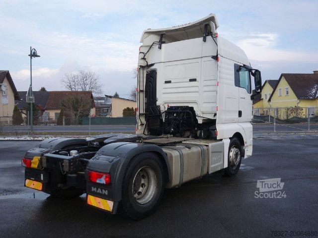 Τυπική μονάδα τράκτορα MAN TGX 18.480 4X2 BLS Weiß SZM Kipphydr.