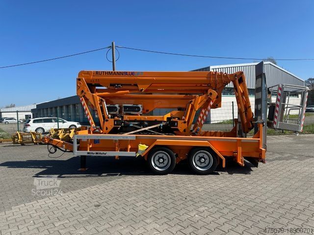 LKW mit Hubarbeitsbühne MERCEDES-BENZ Rutmann SA 26 / Raupenbühne / Funk
