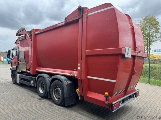 Garbage truck MAN 26.320 6x2 TGS HN-Frontlader Waage