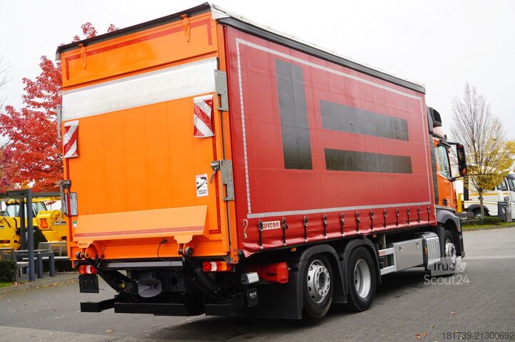 Firanka Mercedes-Benz Actros 2545 6×2 MP5 / FULL ADR / Curtain