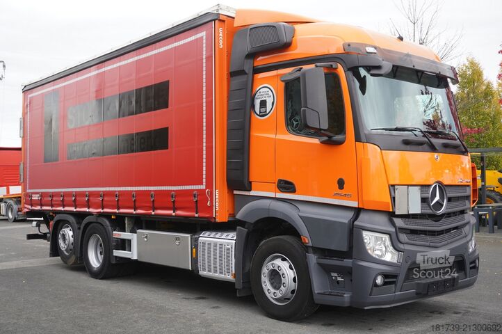 Firanka Mercedes-Benz Actros 2545 6×2 MP5 / FULL ADR / Curtain