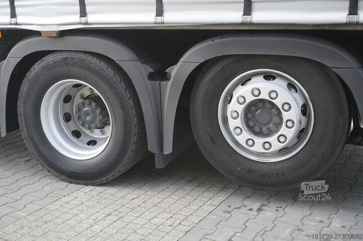 Firanka Mercedes-Benz Actros 2545 6×2 MP5 / FULL ADR / Curtain