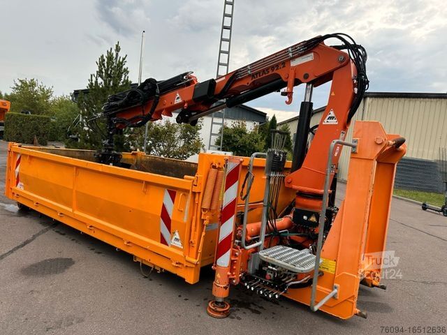 Abrollkipper  Abrollcontainer Kranmulde BJ2014 Atlas 92.2