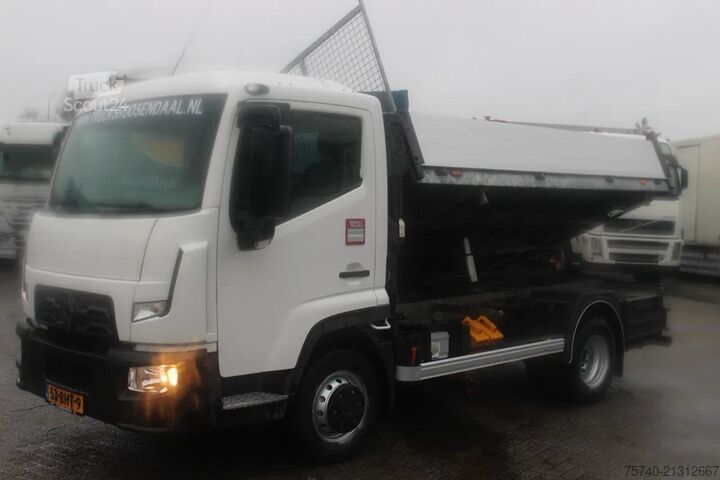 Tipper 3 côtés Renault D 150 + 3SIE TIPPER + EURO 6 + PERFECT!!! 186KM