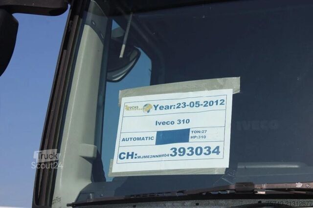 Chladírenská/mrazírenská přeprava Iveco Stralis 310 + 6X2 EURO 5 + CARRIER  + LIFT