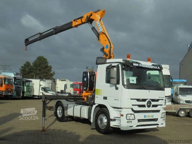 Kraanwagen Mercedes-Benz Actros 1846 + Euro 5 + EFFER 250 Crane + REMOTE
