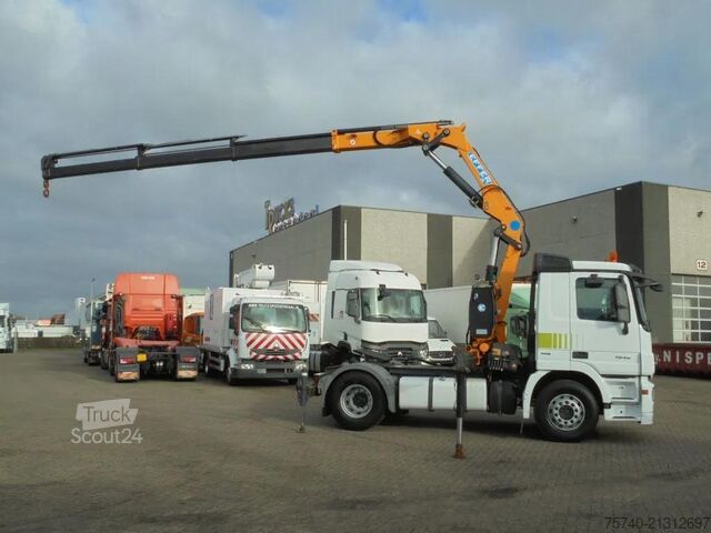 Kraanwagen Mercedes-Benz Actros 1846 + Euro 5 + EFFER 250 Crane + REMOTE