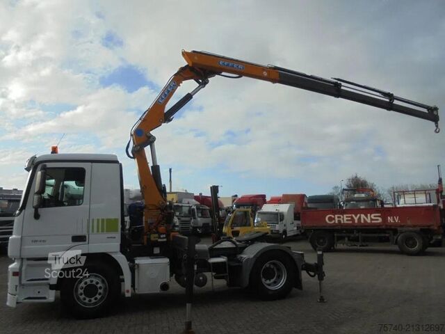 Kraanwagen Mercedes-Benz Actros 1846 + Euro 5 + EFFER 250 Crane + REMOTE