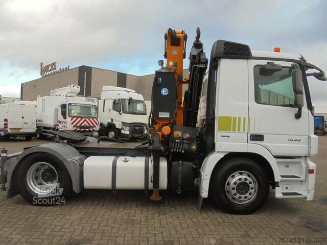 Kraanwagen Mercedes-Benz Actros 1846 + Euro 5 + EFFER 250 Crane + REMOTE