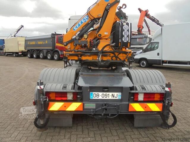 Kraanwagen Mercedes-Benz Actros 1846 + Euro 5 + EFFER 250 Crane + REMOTE