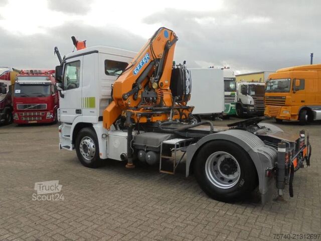 Kraanwagen Mercedes-Benz Actros 1846 + Euro 5 + EFFER 250 Crane + REMOTE