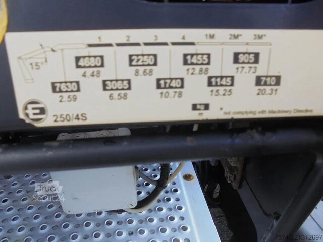 Kraanwagen Mercedes-Benz Actros 1846 + Euro 5 + EFFER 250 Crane + REMOTE