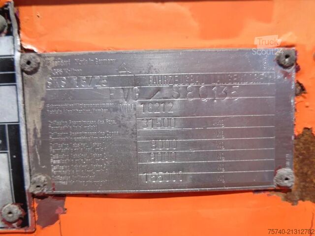 Camion de gunoi Langendorf SKS 18 2 AXLE + 20 CUB+steel