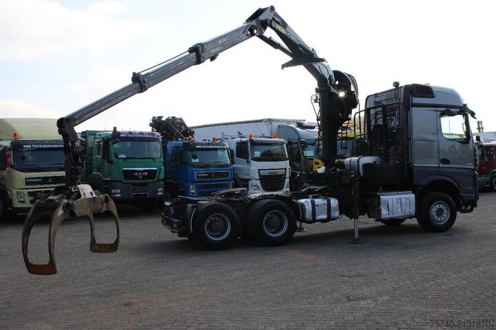 Standaard trekker Mercedes-Benz Arocs 2858  + PALFINGER Z15 (2022) + 6X4 + FORE...