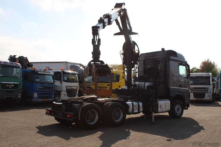 Standaard trekker Mercedes-Benz Arocs 2858  + PALFINGER Z15 (2022) + 6X4 + FORE...