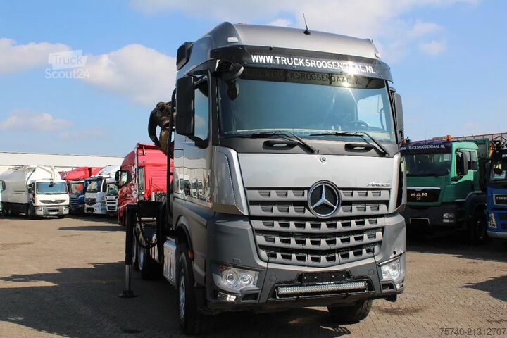 Standaard trekker Mercedes-Benz Arocs 2858  + PALFINGER Z15 (2022) + 6X4 + FORE...
