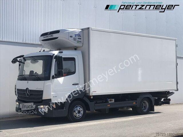 Varebil med kjøleskap Mercedes-Benz Atego 818 L Tiefkühlkoffer m. Trennwand, Thermok T 800, LBW