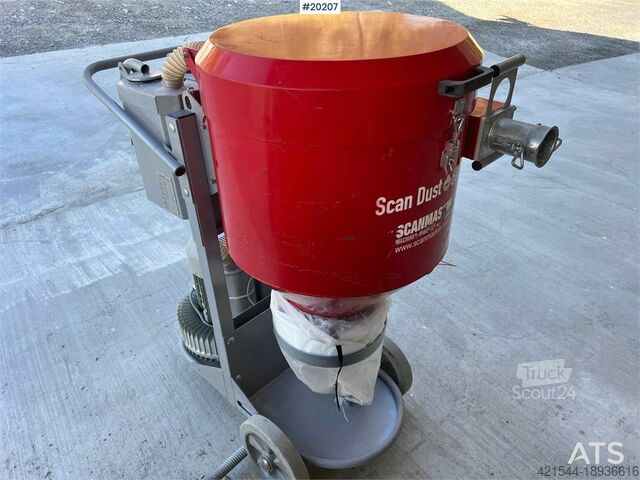 Machine de chantier Scandust 6000 sanding vacuum 400 volts