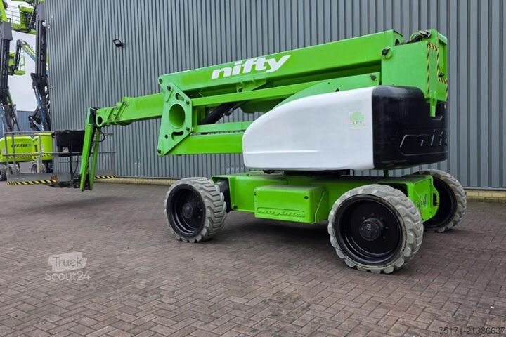 Sujungta teleskopinė darbo platforma Niftylift HR28 HYBRIDE Hybrid, 4x4 Drive, 28m Working Height