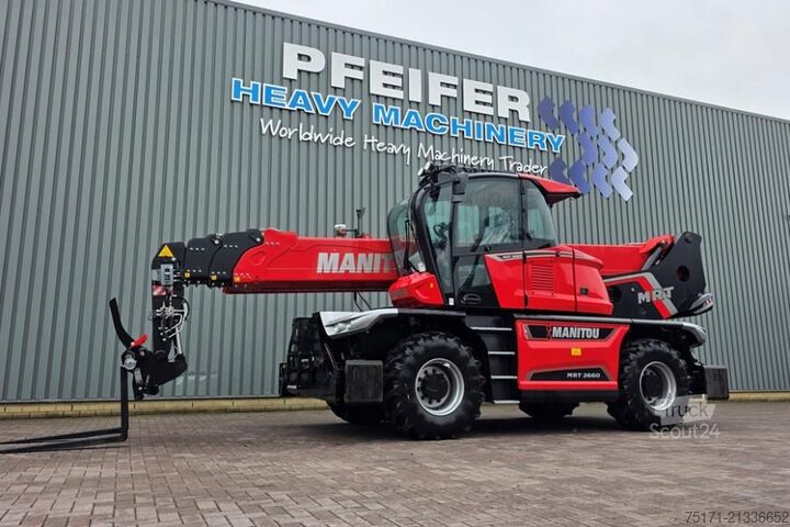 ładowarka teleskopowa Manitou MRT2660 360 160Y ST5 S1 Valid inspection, *Guarant