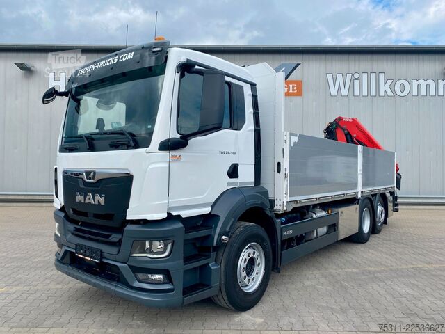 Ladbil med lad MAN TGS 26.510 6x2-4 | PK 22002-EH*6x Ausschübe*Funk