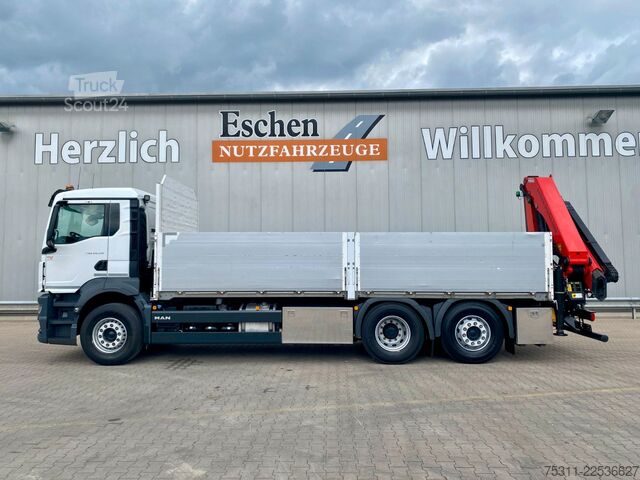 Ladbil med lad MAN TGS 26.510 6x2-4 | PK 22002-EH*6x Ausschübe*Funk