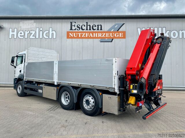 Ladbil med lad MAN TGS 26.510 6x2-4 | PK 22002-EH*6x Ausschübe*Funk