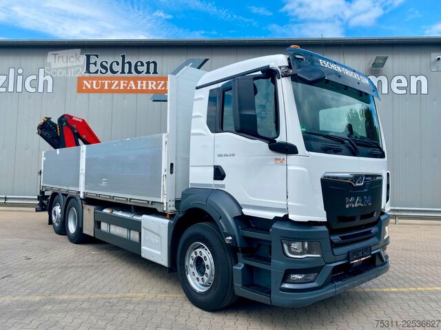 Ladbil med lad MAN TGS 26.510 6x2-4 | PK 22002-EH*6x Ausschübe*Funk