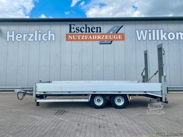 Tieflader Anhänger HUMBAUR Anhänger Tieflader|Chassis verzinkt*Rampen*Blatt