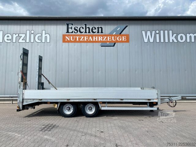 Tieflader Anhänger HUMBAUR Anhänger Tieflader|Chassis verzinkt*Rampen*Blatt
