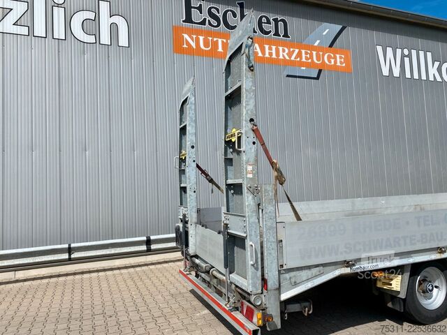 Tieflader Anhänger HUMBAUR Anhänger Tieflader|Chassis verzinkt*Rampen*Blatt