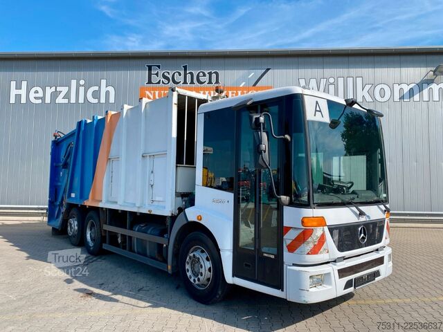 Camion à ordures MERCEDES-BENZ Econic 2629 | Haller/Zöller Aufbau*3x Sitze*Luft
