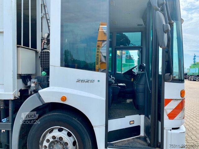 Camion à ordures MERCEDES-BENZ Econic 2629 | Haller/Zöller Aufbau*3x Sitze*Luft