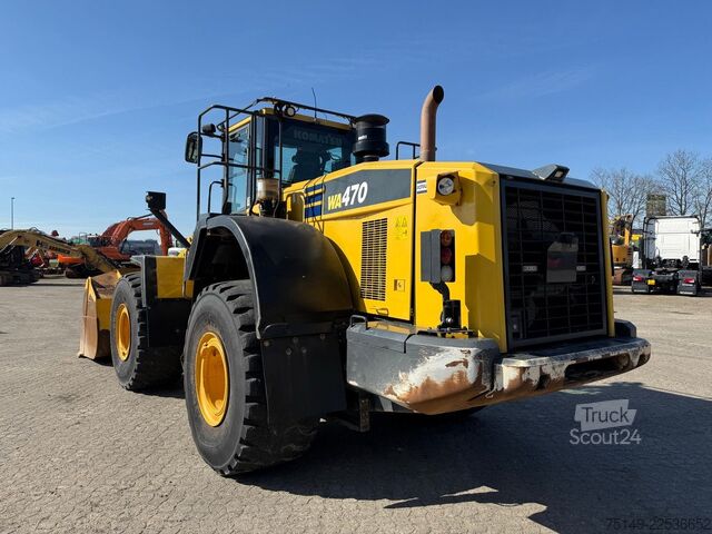 Radlader KOMATSU WA 470-7, Schaufel 4,7m³, ZSA, Klima, Kamera