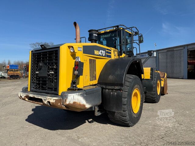 Radlader KOMATSU WA 470-7, Schaufel 4,7m³, ZSA, Klima, Kamera