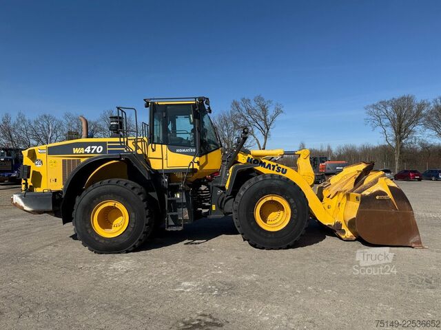 Radlader KOMATSU WA 470-7, Schaufel 4,7m³, ZSA, Klima, Kamera