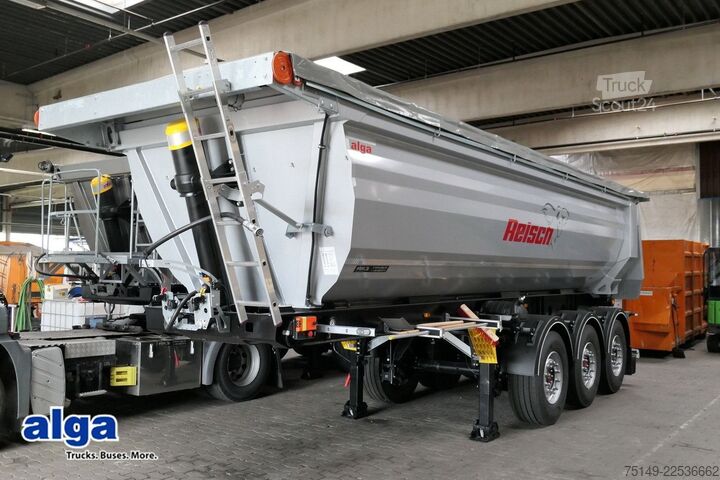 Kipper Auflieger REISCH RHKS-SR, Stahl, 29m³, Cramaro, Luft-Lift, SAF