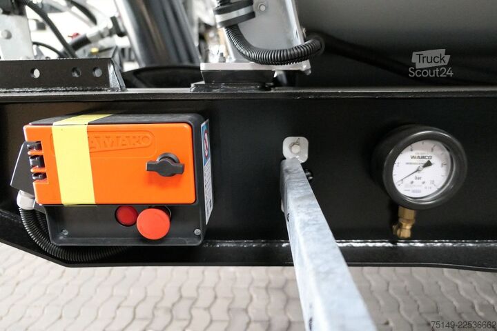 Kipper Auflieger REISCH RHKS-SR, Stahl, 29m³, Cramaro, Luft-Lift, SAF