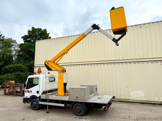 Kuorma-autoon asennettu työskentelyalusta NISSAN Cabstar 32.12 Klubb K26 Arbeitsbühne /11.8 Meter