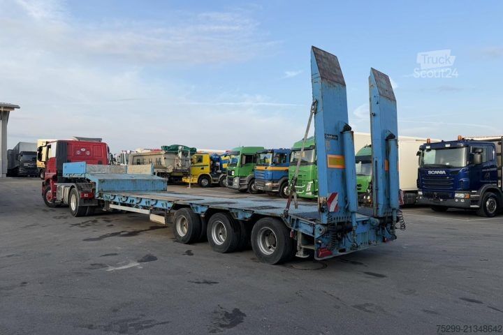 Semiremorcă cu platformă joasă Goldhofer STZ-L3-36 80 / Swiss-Vehicle