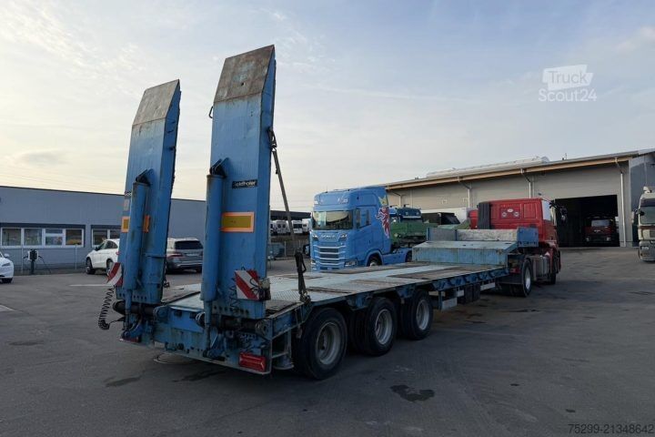 Semiremorcă cu platformă joasă Goldhofer STZ-L3-36 80 / Swiss-Vehicle