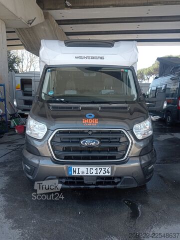 Halvintegrerad husbil 2024 Ford Transit Weinsberg Carasuite | Automatico | 5 posti letto
