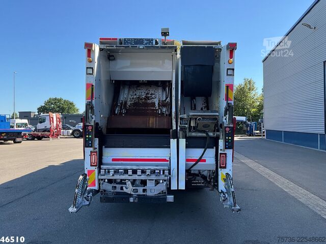Vuilniswagen Mercedes-Benz Antos 2533 Euro 6 Norba 22m³ 2 compartimenten J...