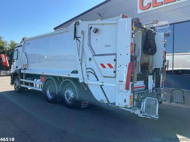 Vuilniswagen Mercedes-Benz Antos 2533 Euro 6 Norba 22m³ 2 compartimenten J...