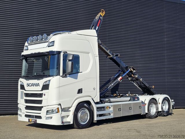 Système de bras à crochet Scania R580 V8 6x2 / HOOKLIFT / HAAKARM / ABROLKIPPER