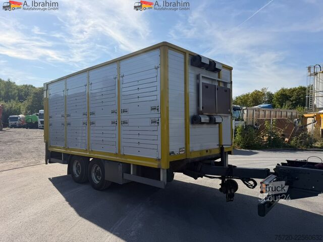 Állatszállító pótkocsi Krukenmeier FG80P SDAH Viehtransporter Trommelbremse
