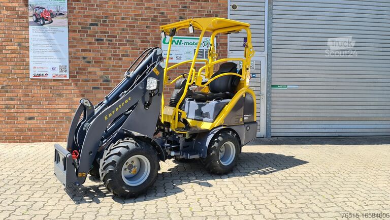 Ratinis krautuvas Eurotrac W11 Schutzdach 26 PS  Hoflader Radlader