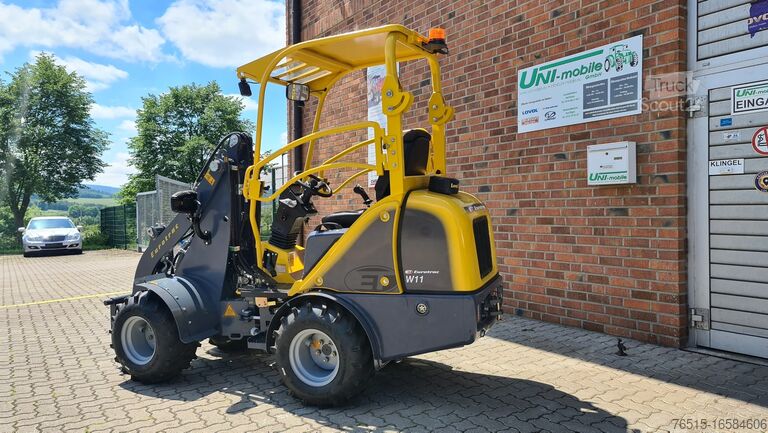 Ratinis krautuvas Eurotrac W11 Schutzdach 26 PS  Hoflader Radlader